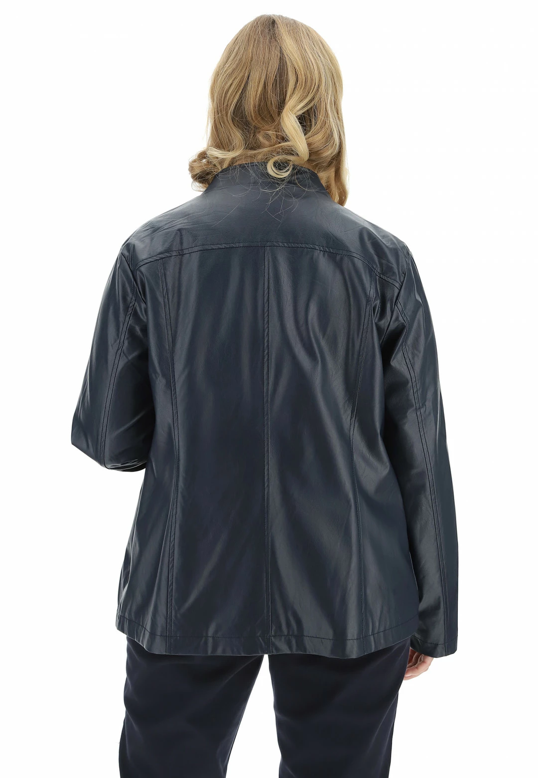 Giubbino Similpelle Chiara D'oro Con Tasca Zip - immagine 8