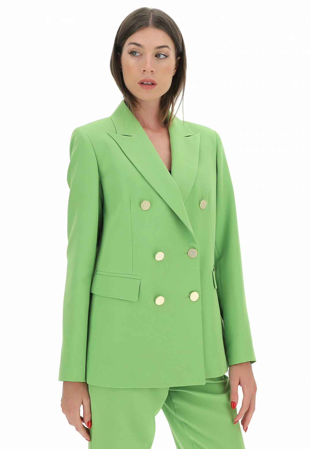 Giacca Doppiopetto In Coordinato Eks - immagine 13