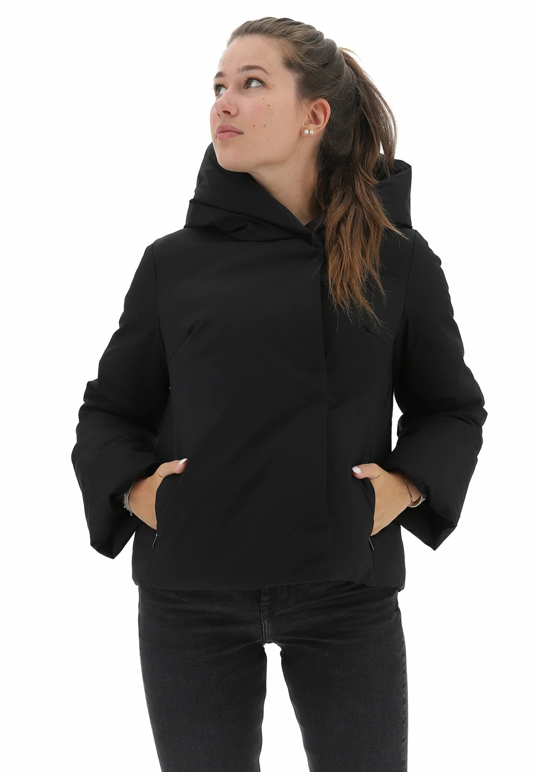 Giubbino Con Cappuccio Rihunik Donna