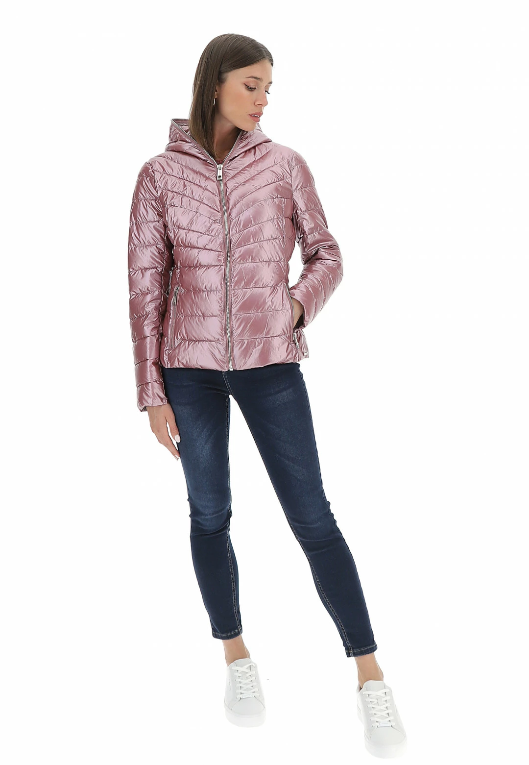 Giubbino Effetto Lucido Rino & Pelle Mod. Beldy - immagine 4