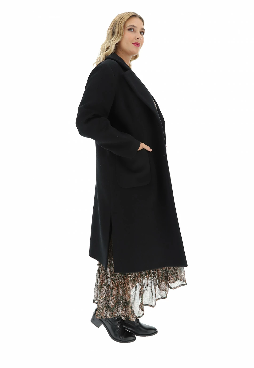 FOLLIA Cappotto Vivace Curvy Gn2032 - immagine 3