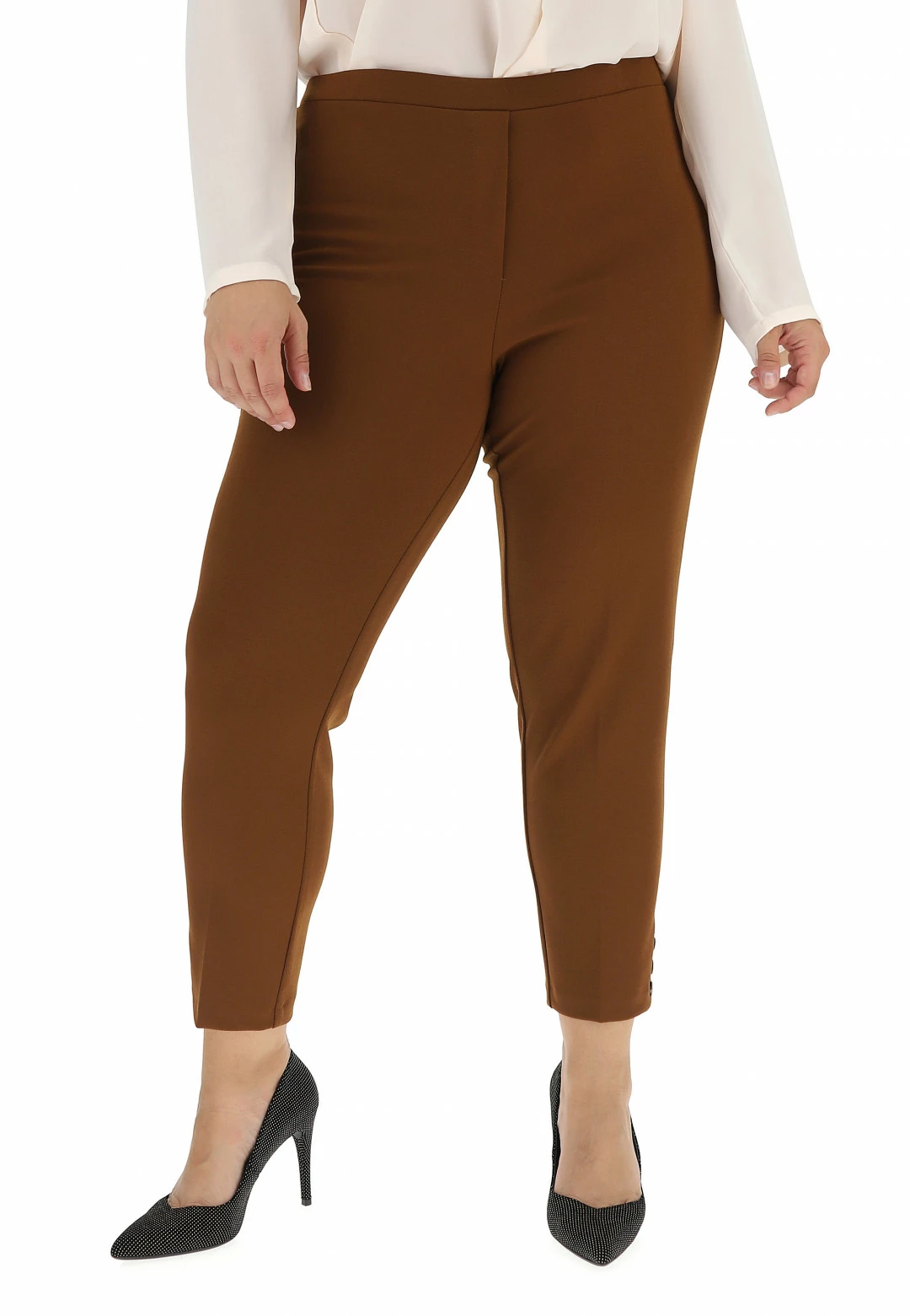 Pantalone Scuba Meteore Con Bottoni Sul Fondo - immagine 2