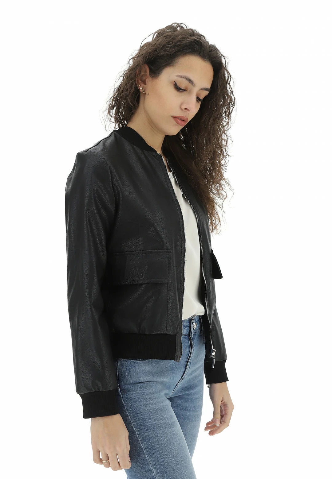 EKS Bomber Similpelle èks Donna - immagine 2