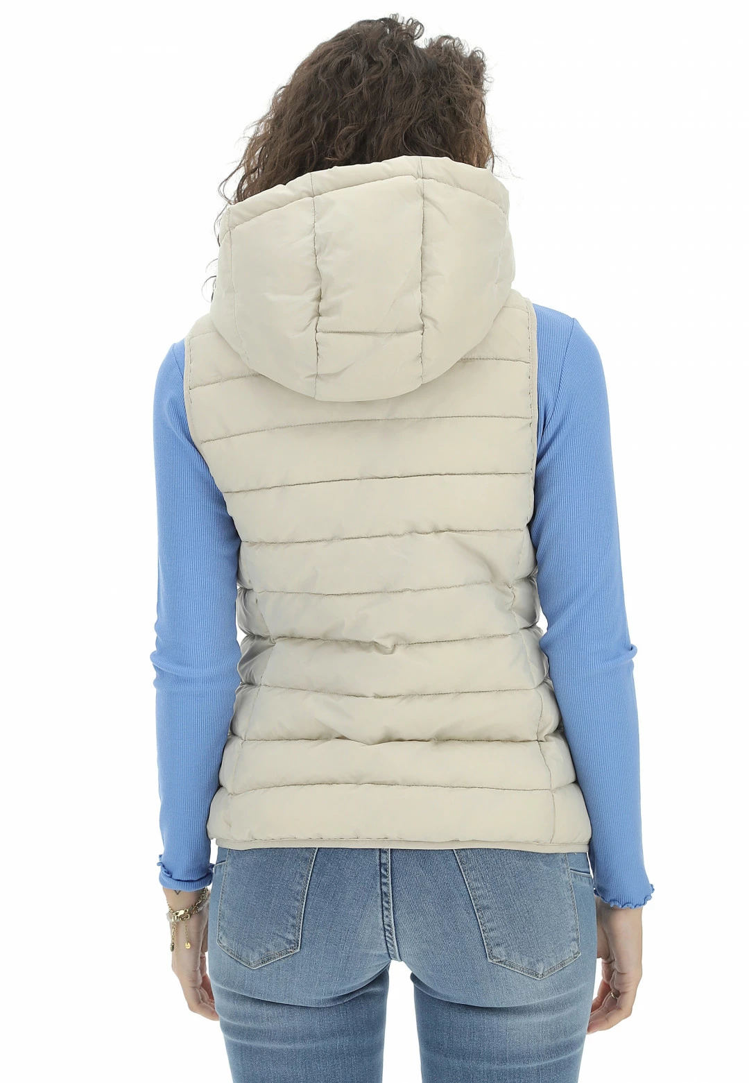 Gilet Imbottito Con Cappuccio Only Donna - immagine 9