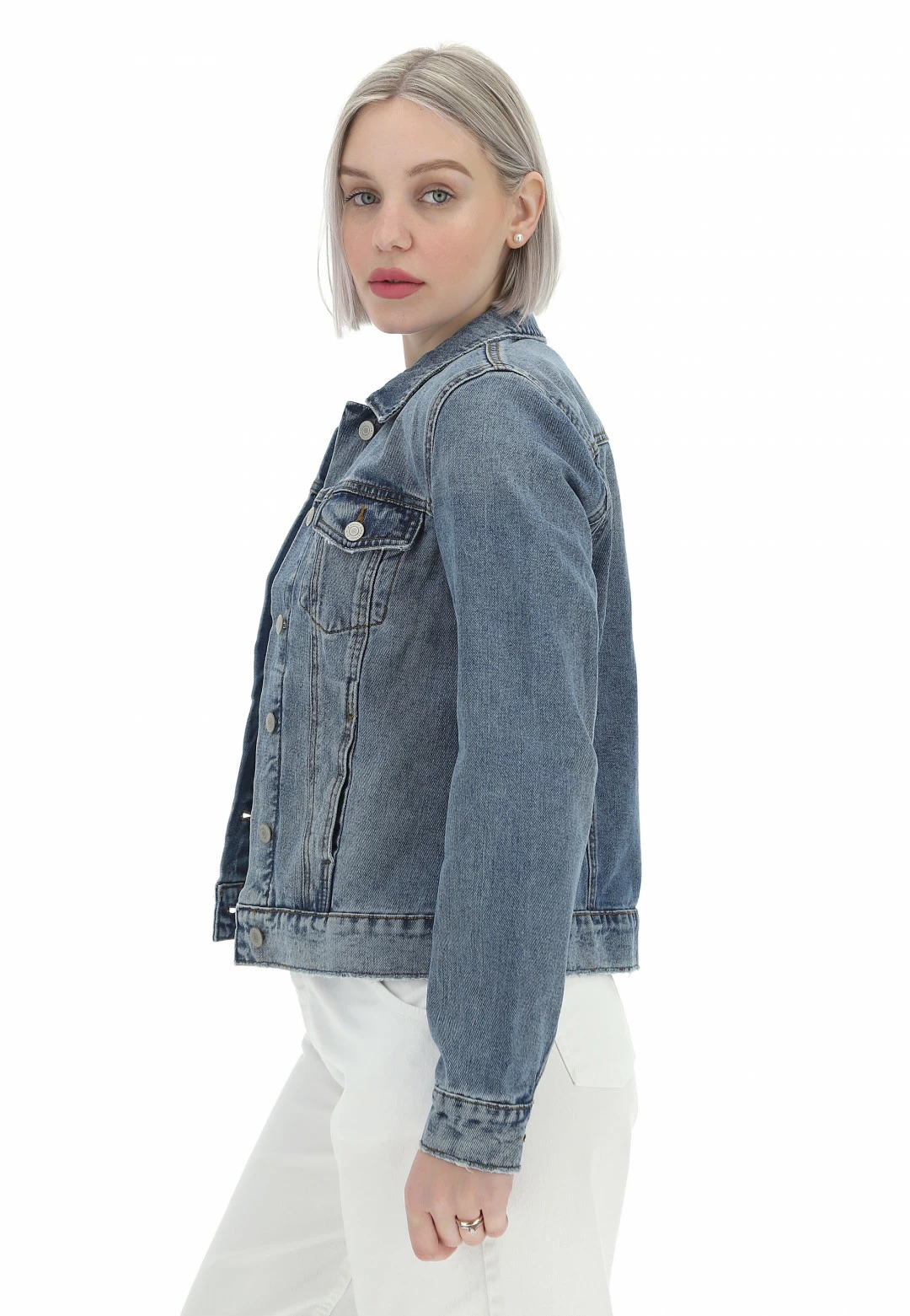 Giubbino Denim Vero Moda Donna Slim - immagine 2