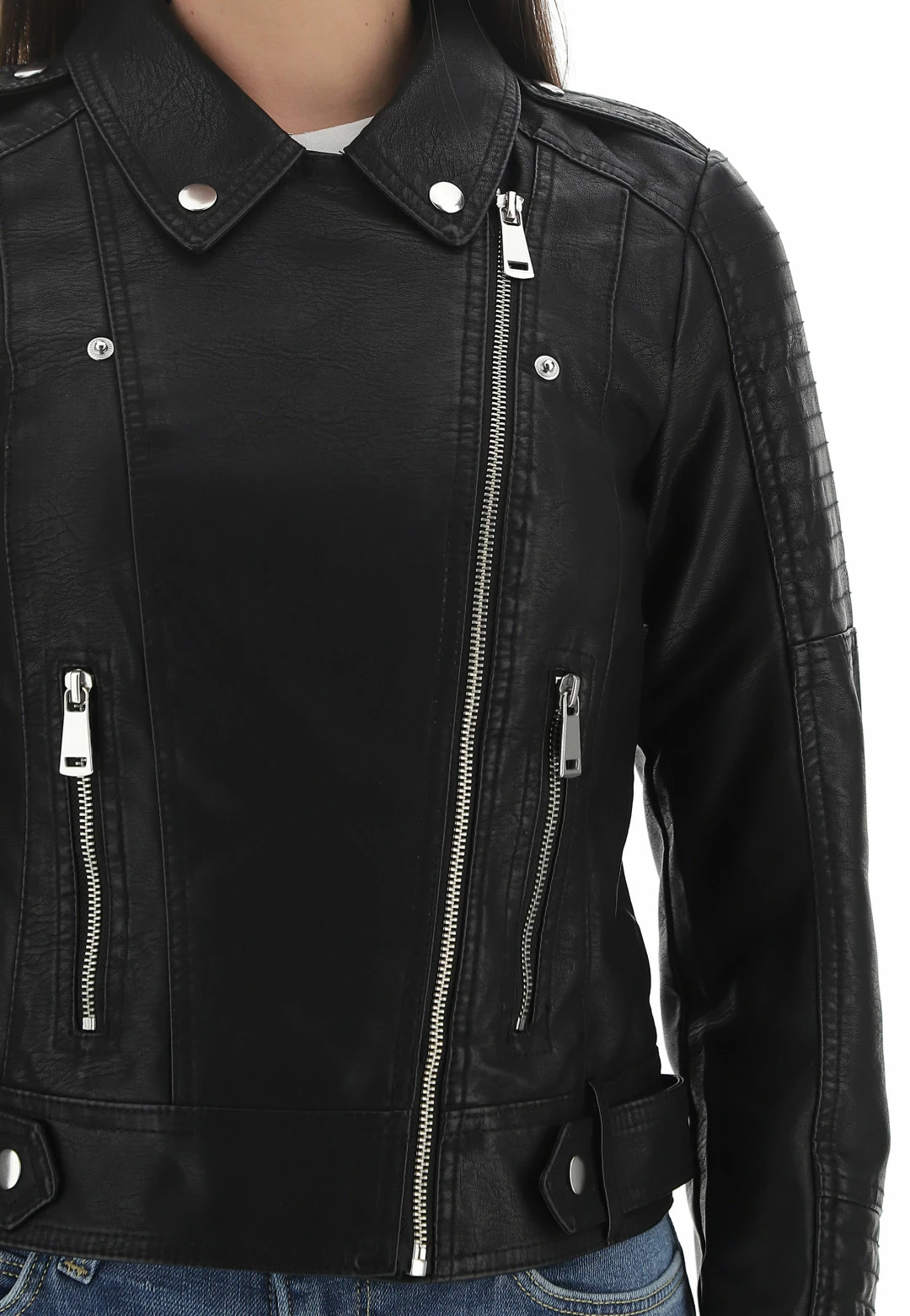 Chiodo In Similpelle Vero Moda Art.10228728 - immagine 5