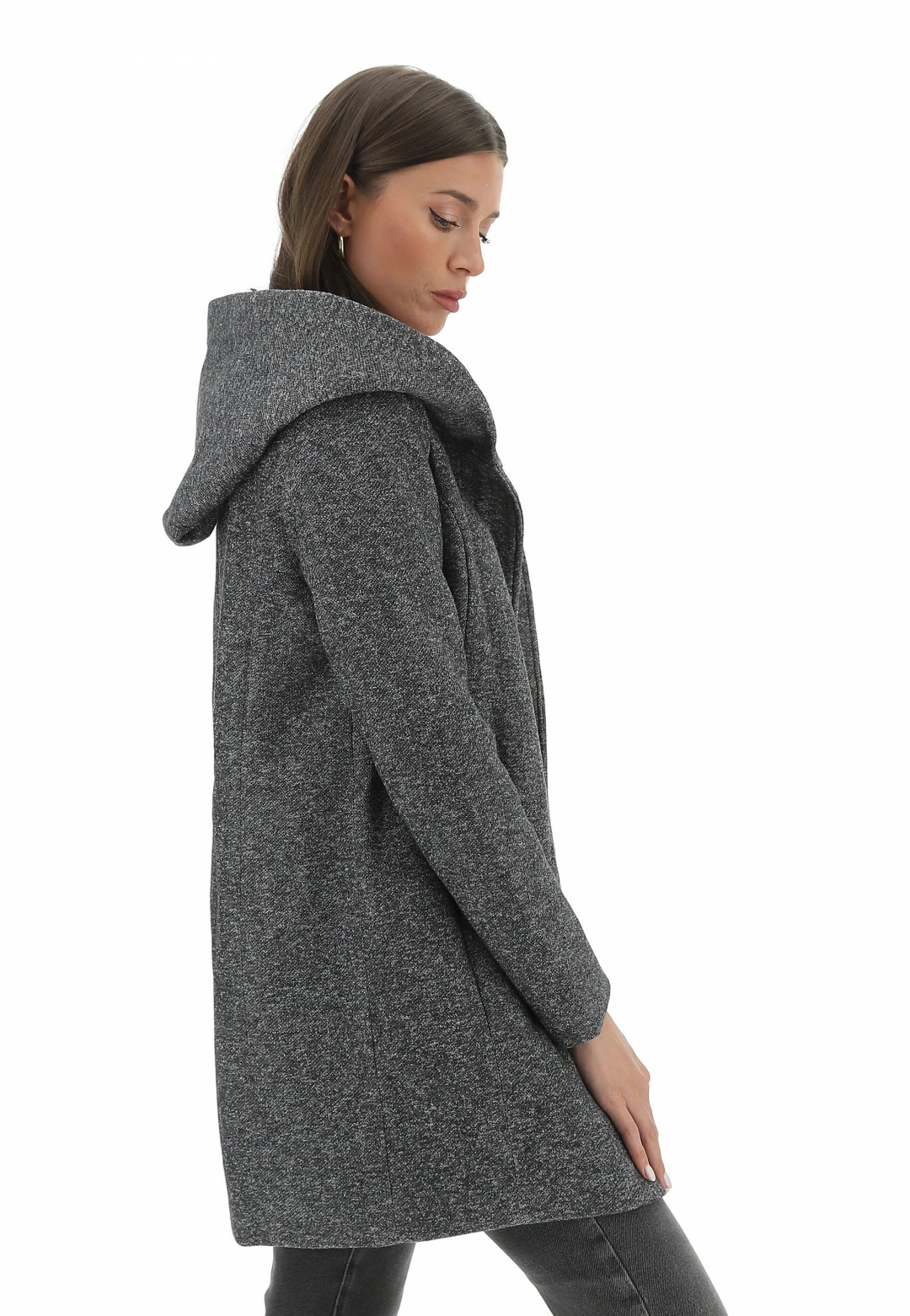 Cappottino Primo Peso Con Cappuccio Only Donna - immagine 2