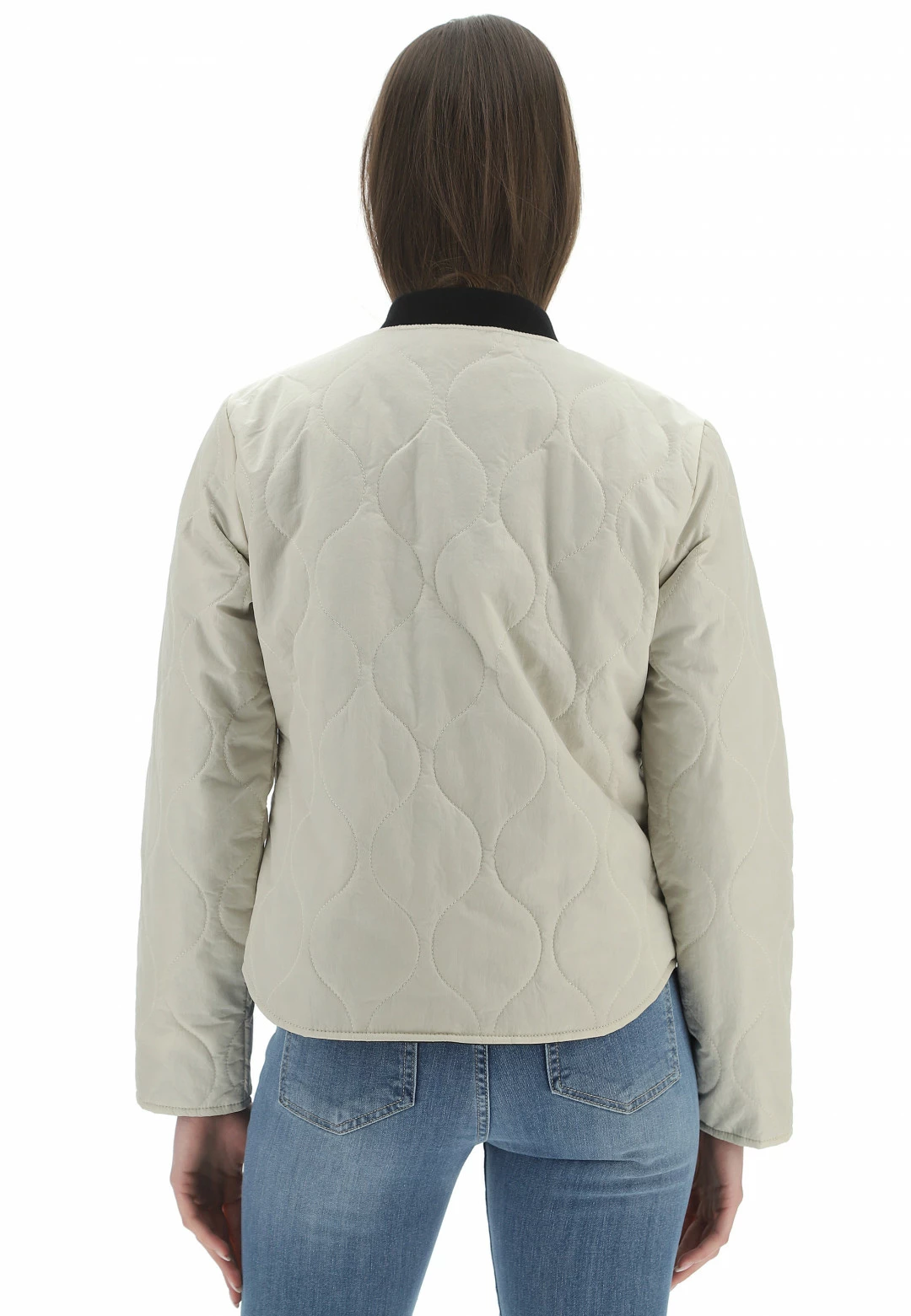 Giubbino Trapuntato Profili Contrasto Rino & Pelle - immagine 3