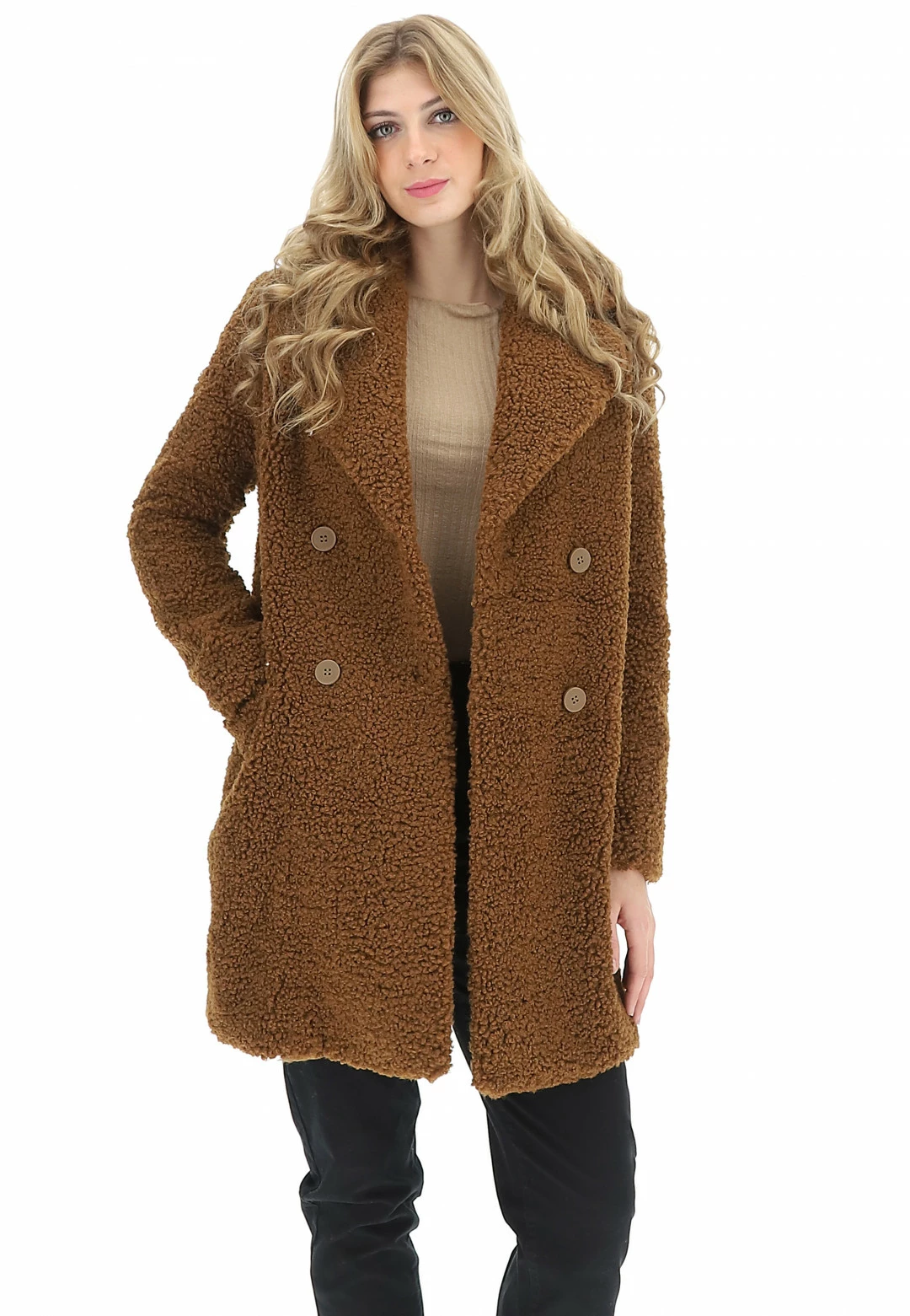 Cappottino Ricciolino Doppiopetto Censured - immagine 15