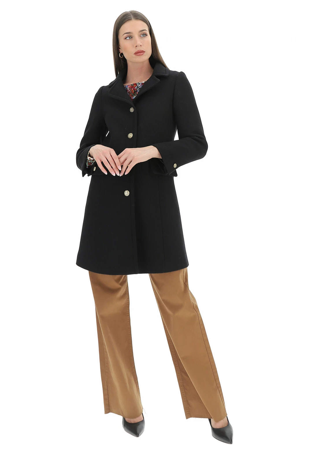 EKS Cappotto èks Misto Lana Donna - immagine 5