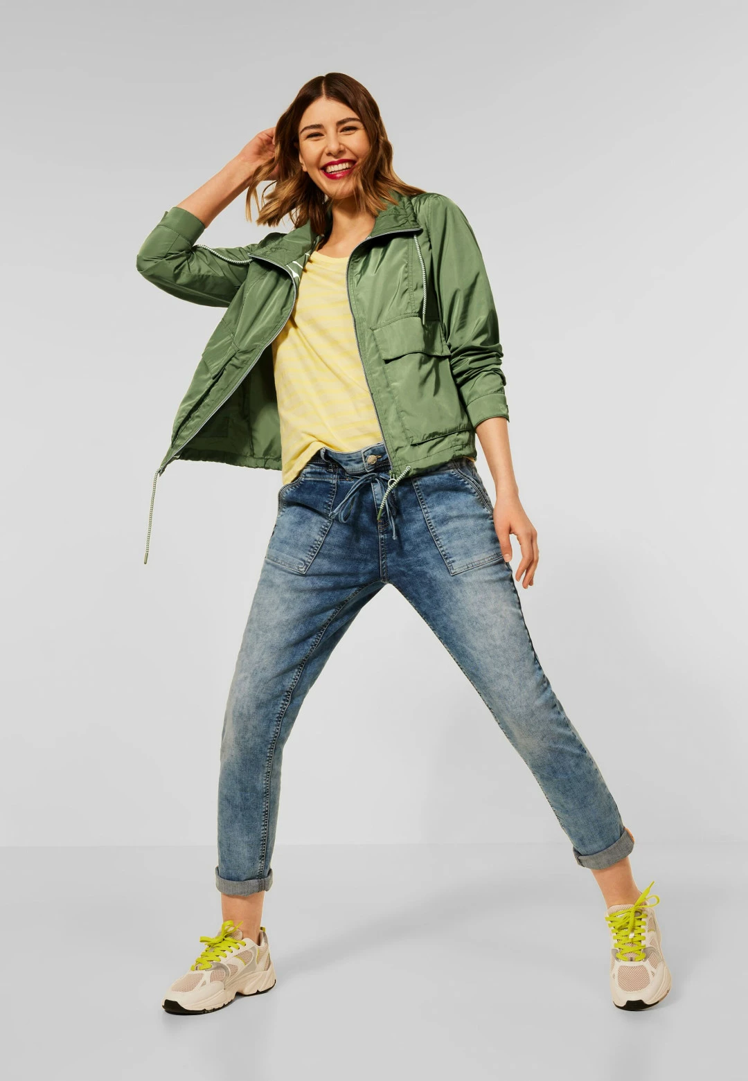 Giubbino Corto Tinta Unita Street One 211578 - immagine 7