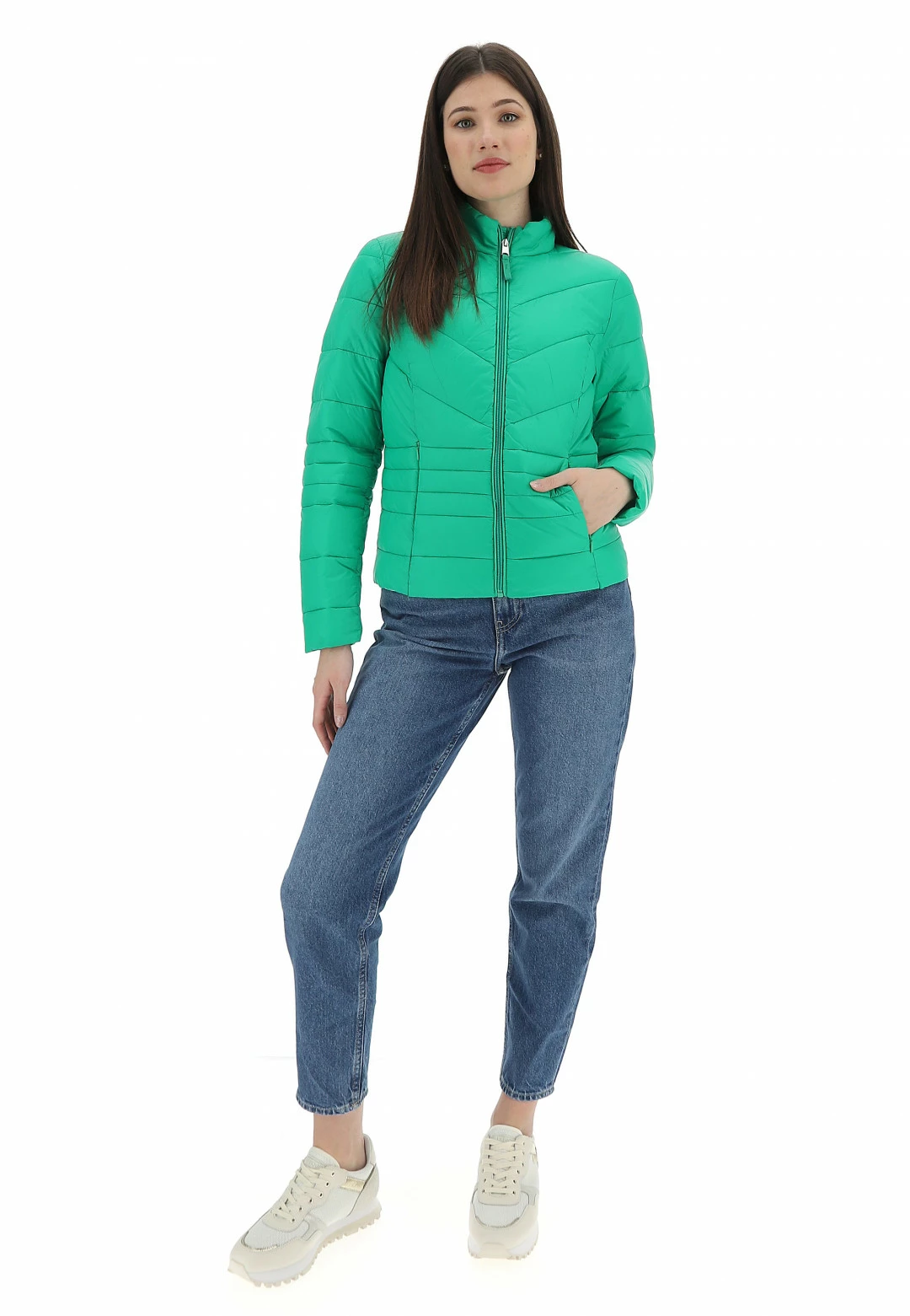 Giubbino Vero Moda Donna Full Zip Colore Fluo - immagine 4