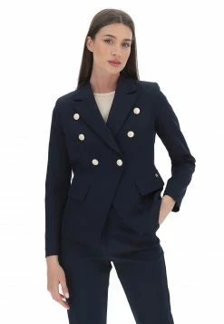 EKS Giacca Elegante A Doppiopetto èks Con Bottoni A Contrasto