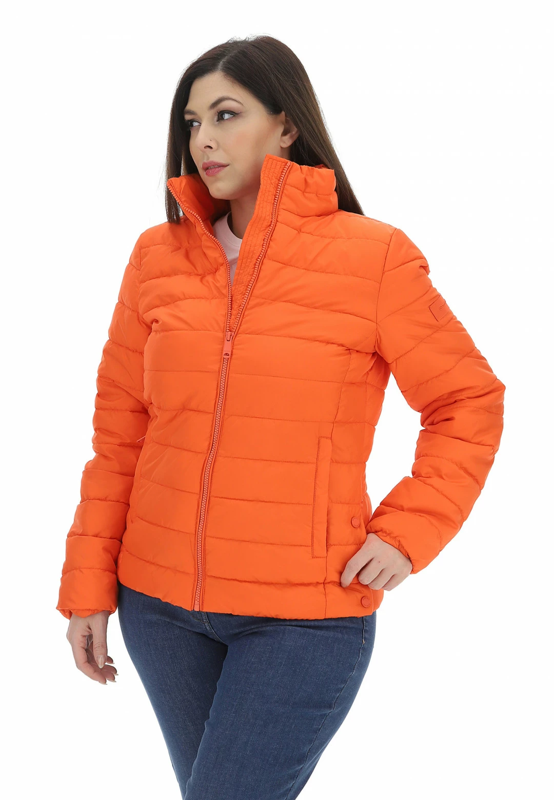 Giubbino Light Tom Tailor Con Collo A Fascia