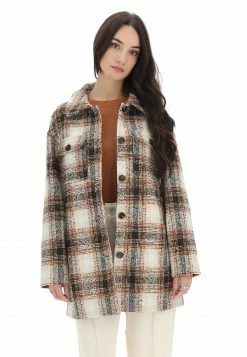 EKS Giacca Quadri Misto Lana èks