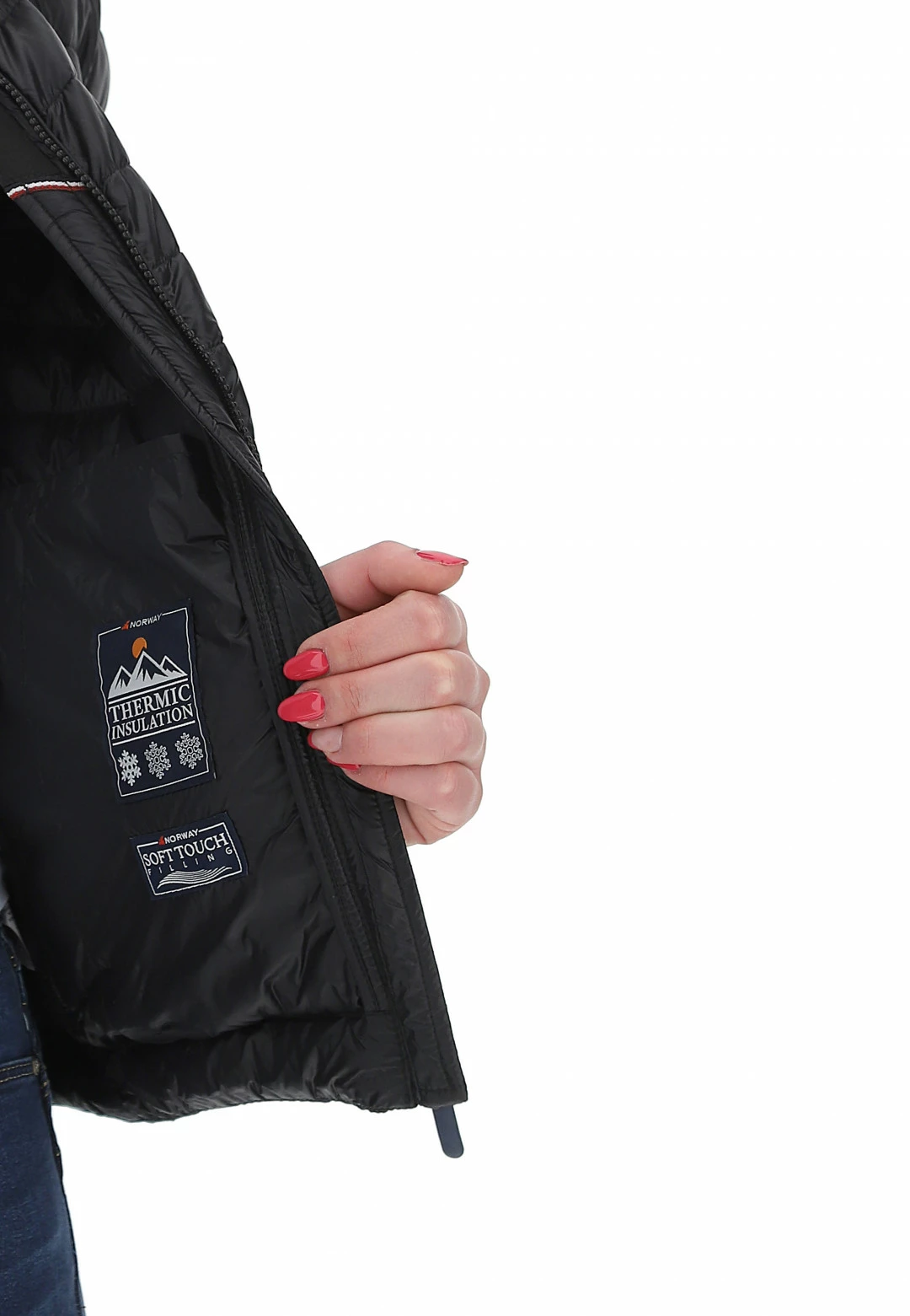 Giubbino 100 Gr In Ovatta Norway Con Cappuccio - immagine 18