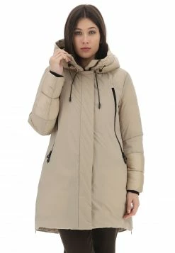 Giubbotto Rihunik Donna Lungo Con Tasche Laterali E Dettagli A Contrasto