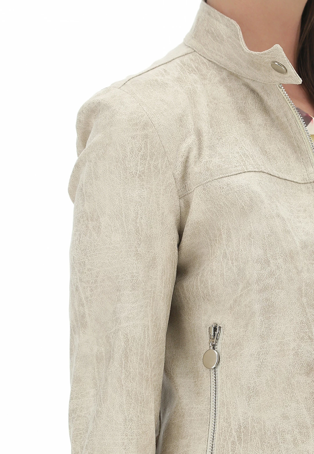 EKS Giubbino Similpelle Effetto Used èks Donna - immagine 9