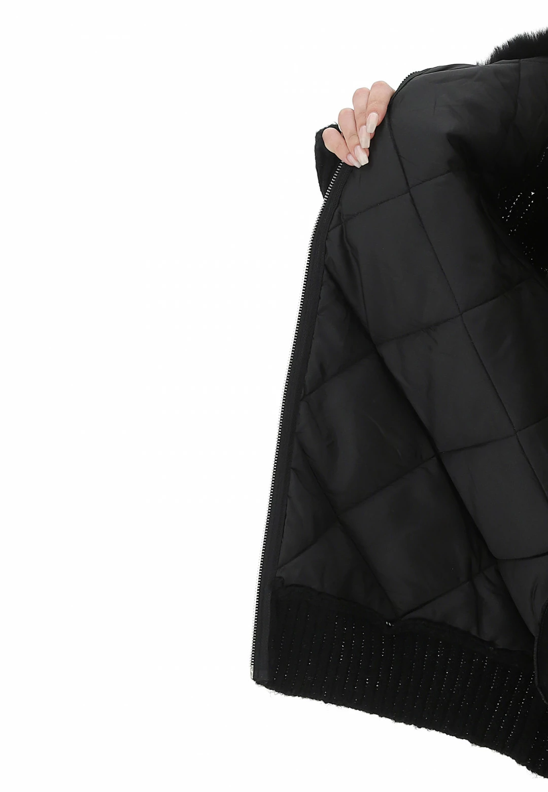 Bomber Con Maniche Lavorate Susy Mix - immagine 6