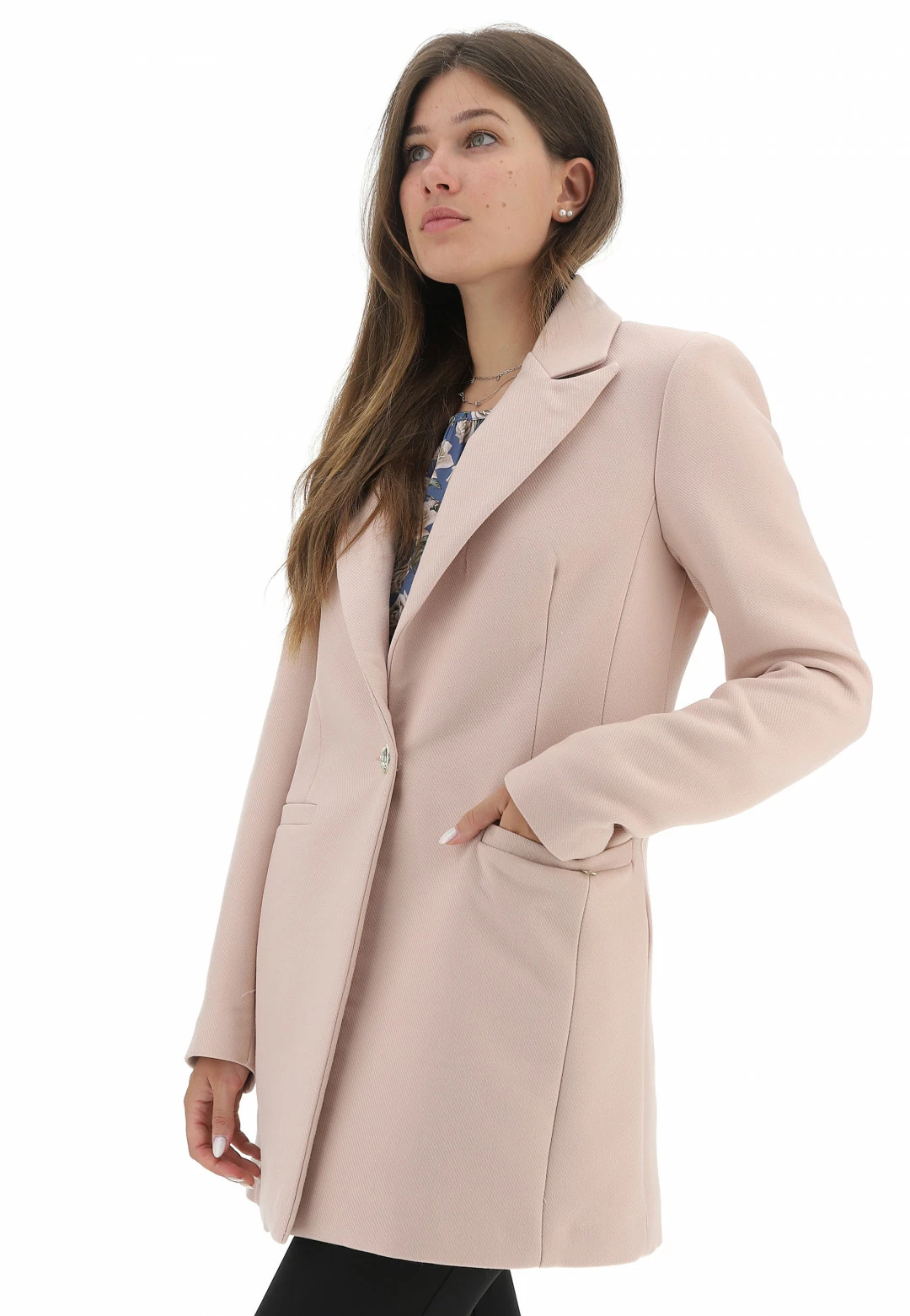 Giacca Lunga Strutturata Eks - immagine 14