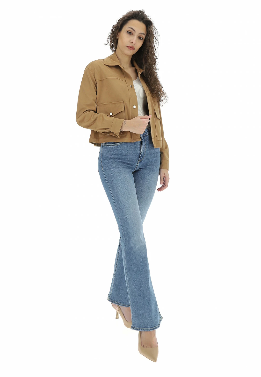 EKS Giacca Effetto Suede èks Donna - immagine 8