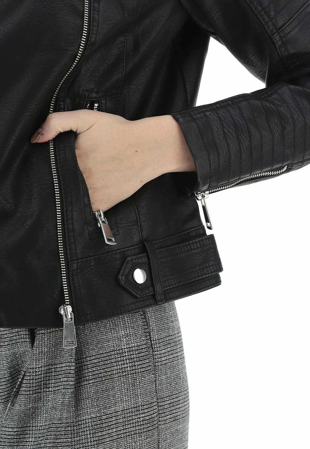 Chiodo Similpelle Vero Moda Donna - immagine 4