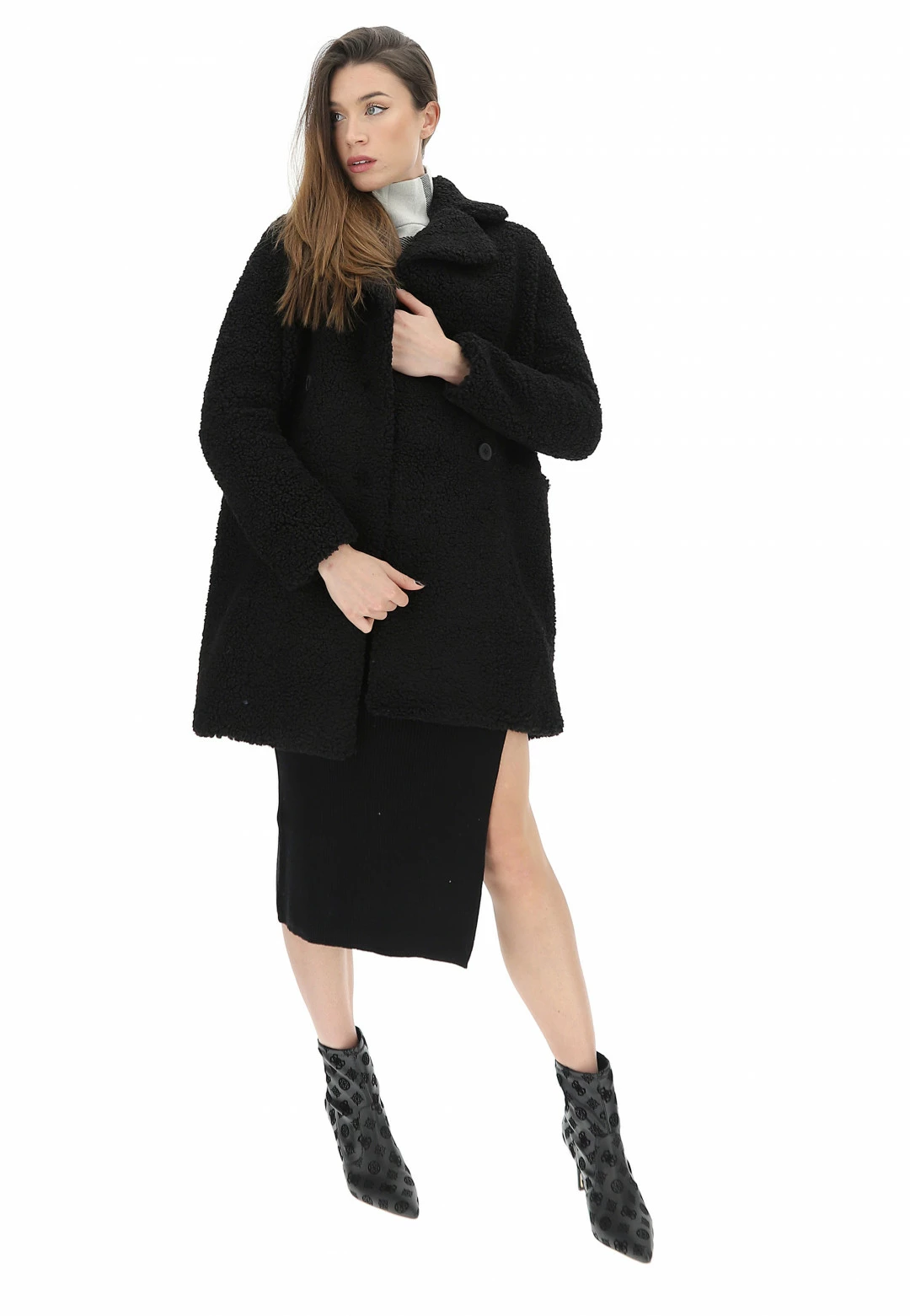 Cappottino Ricciolino Doppiopetto Censured - immagine 6