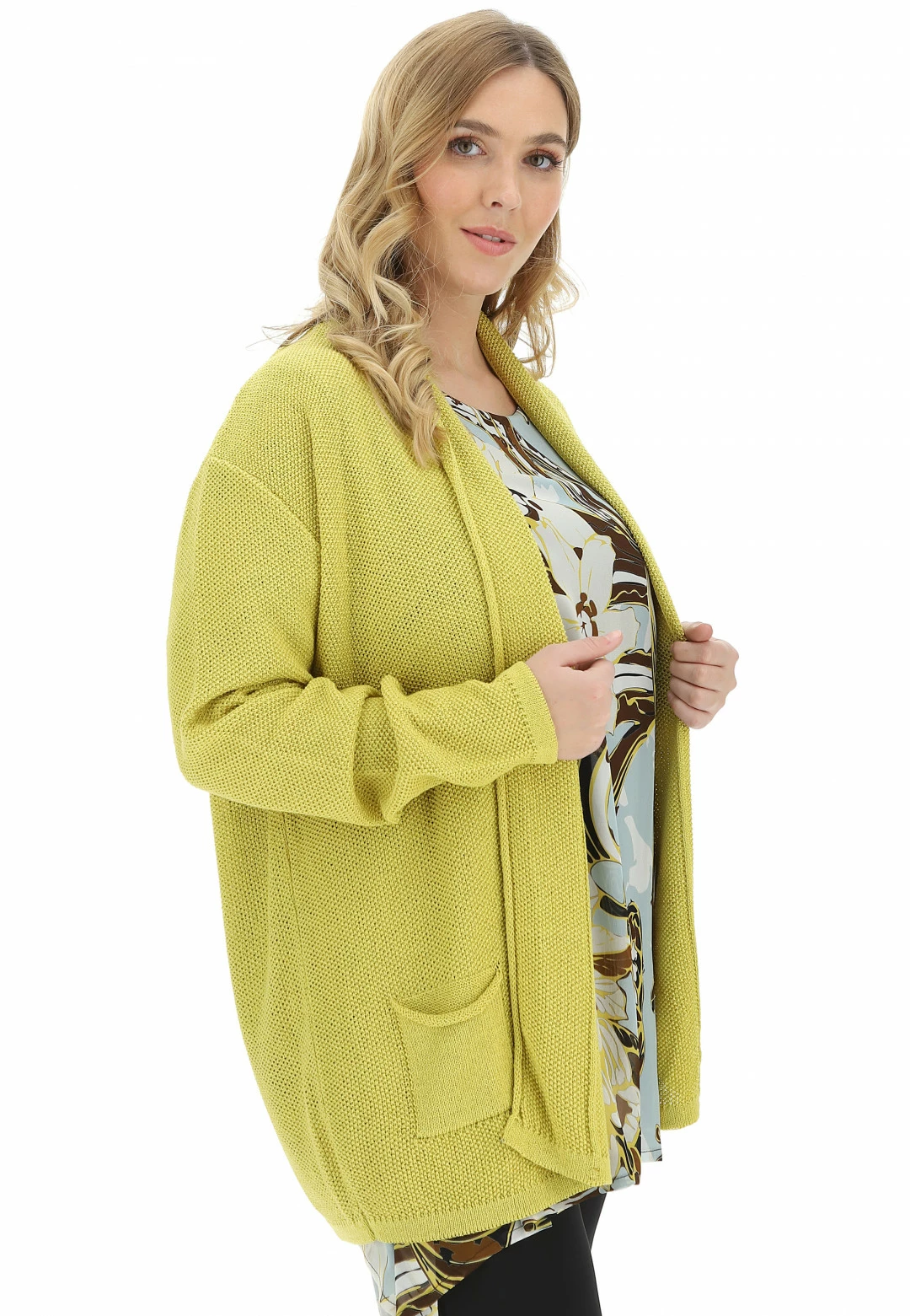 BE BLUE ENEMY Cardigan Aperto Con Collo Sciallato Blue Enemy