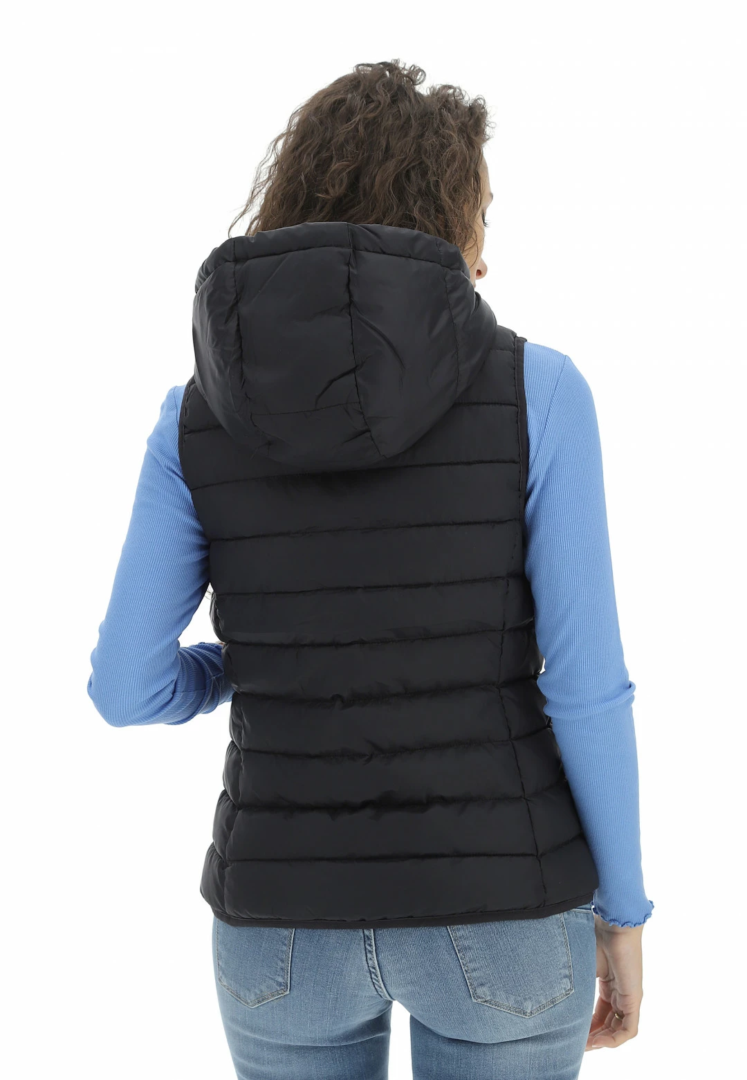Gilet Imbottito Con Cappuccio Only Donna - immagine 3