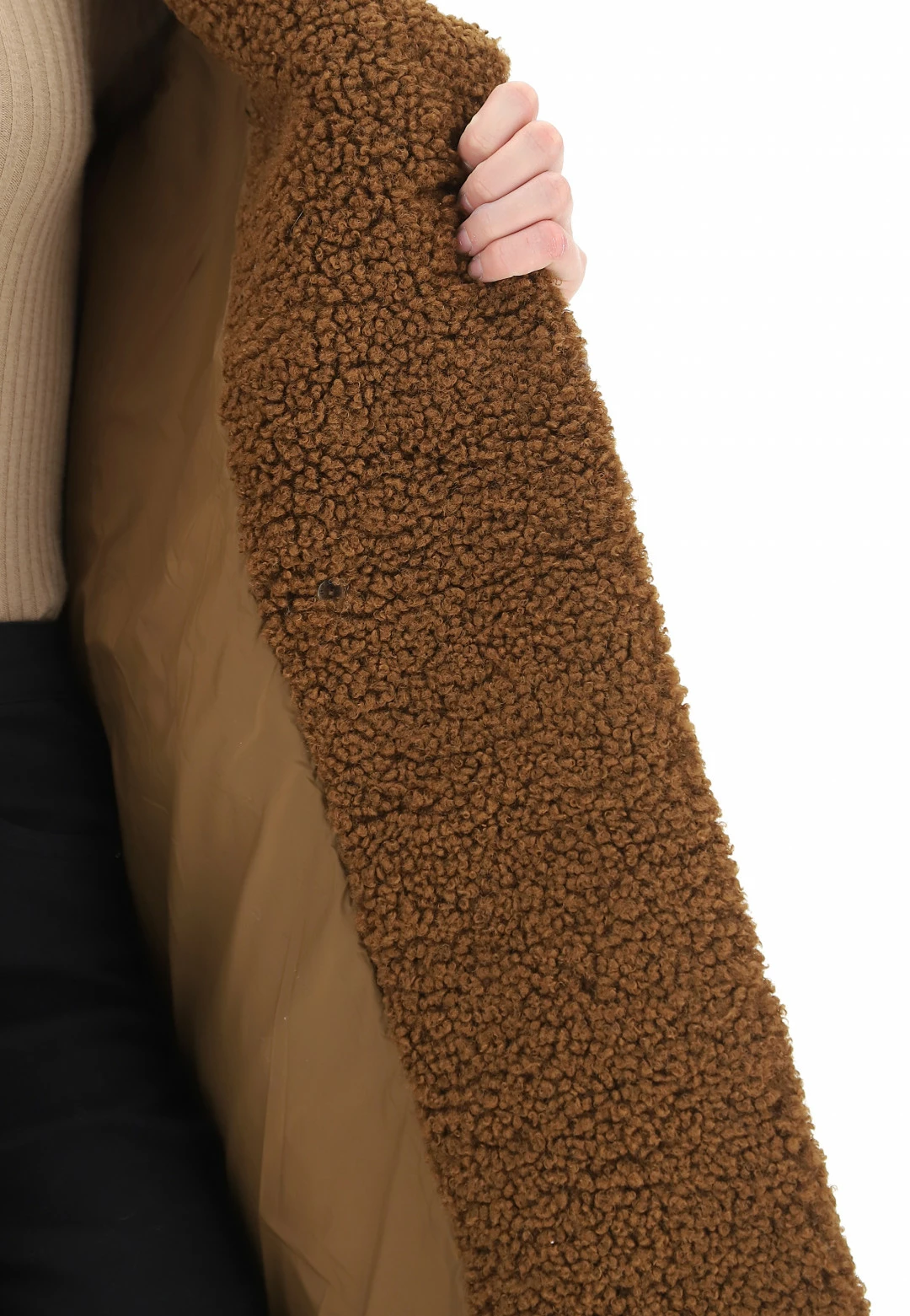 Cappottino Ricciolino Doppiopetto Censured - immagine 19