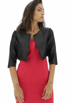 Bolerino Similpelle Manica 3/4 Rinascimento