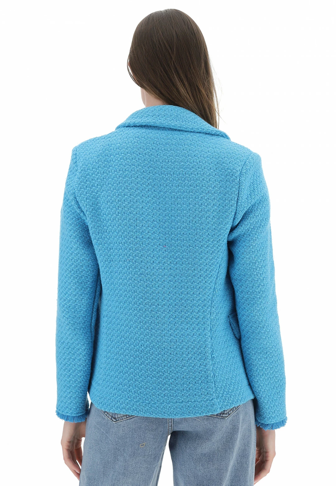 Giacca Tweed Doppiopetto Rosa G. - immagine 3