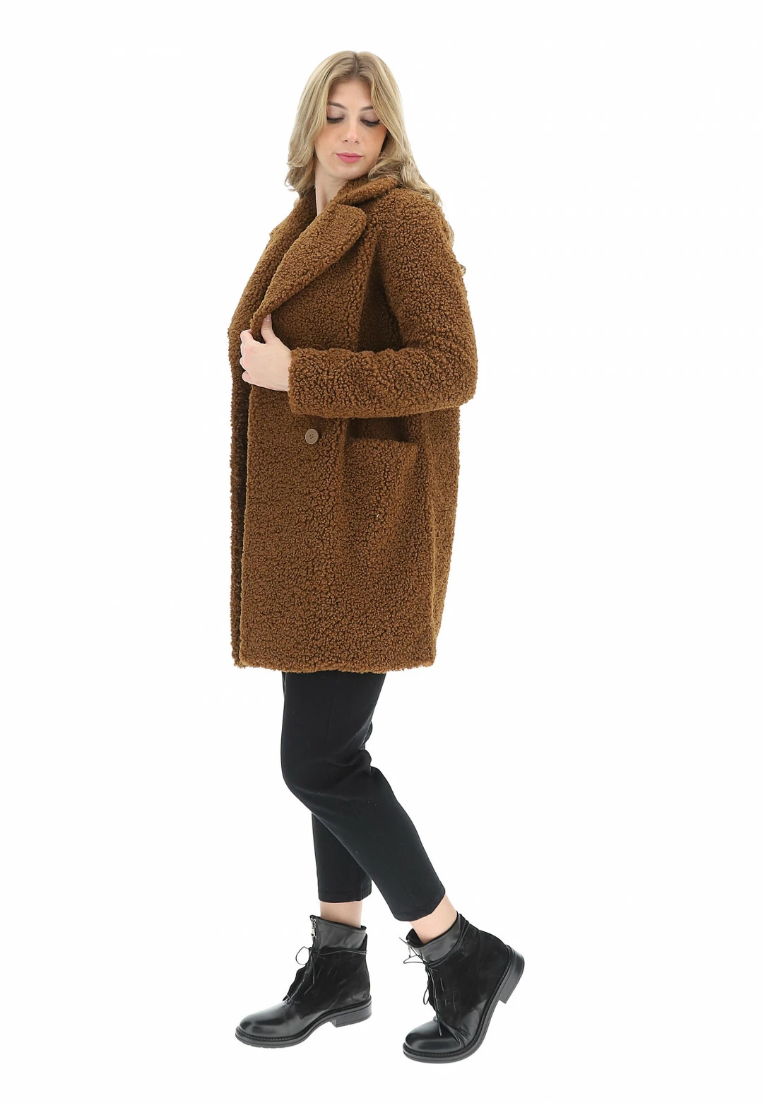 Cappottino Ricciolino Doppiopetto Censured - immagine 20