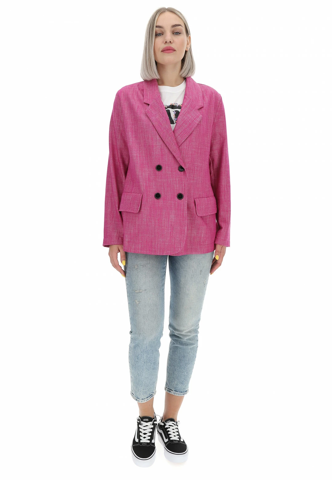 Giacca Strutturata Doppiopetto Age - immagine 5