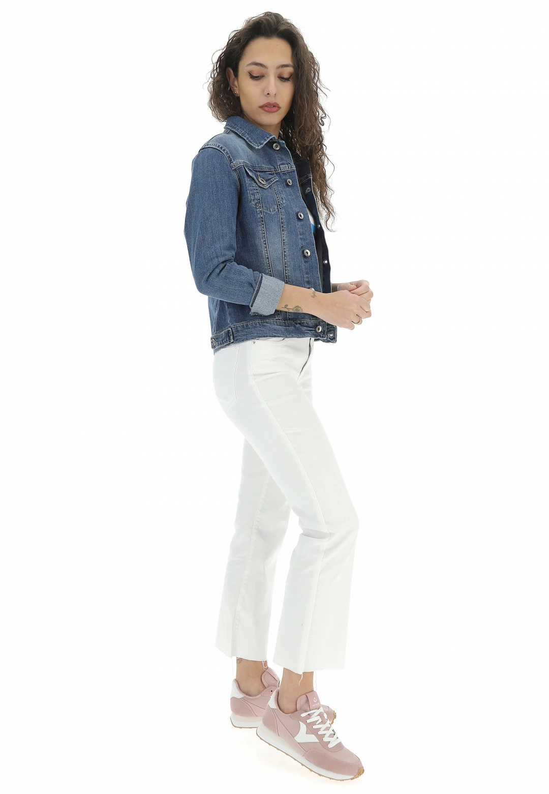 Giubbino Denim Almanegra Mod. Laura - immagine 4