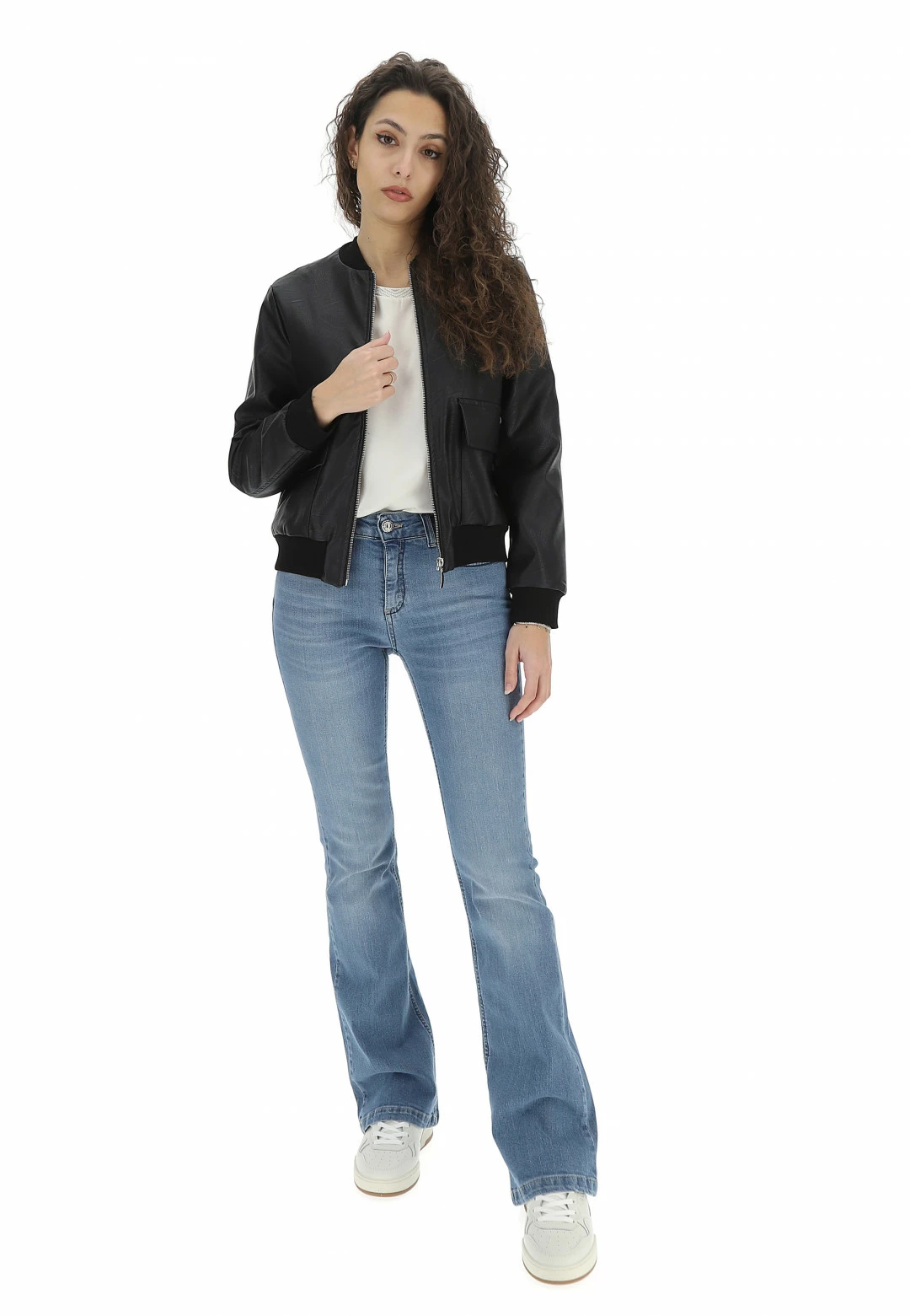 EKS Bomber Similpelle èks Donna - immagine 4