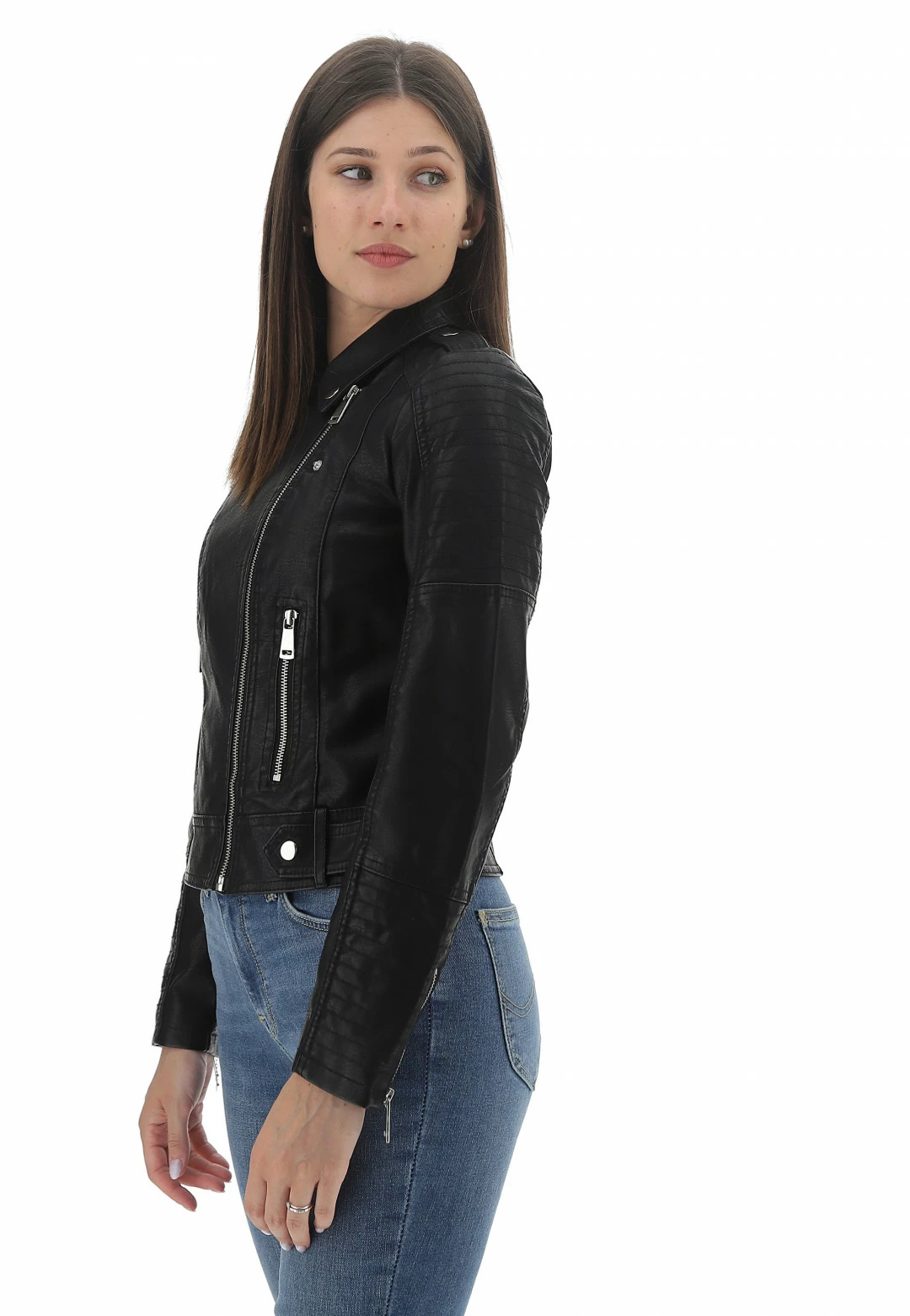 Chiodo In Similpelle Vero Moda Art.10228728 - immagine 2