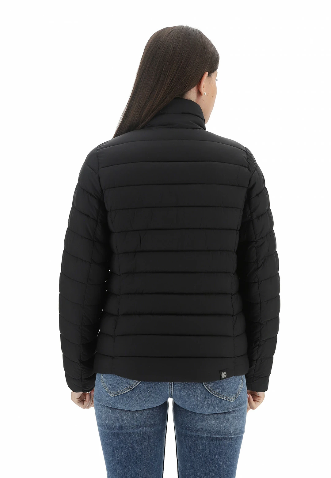 Giubbotto Con Collo A Fascia Clinchberry E Patch Logo - immagine 3