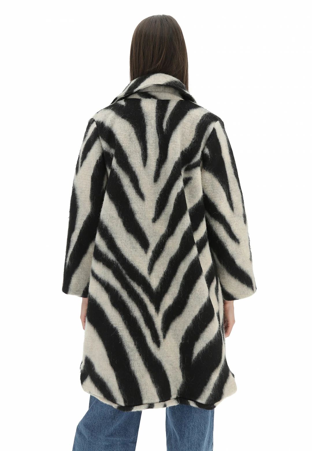 Cappotto Doppiopetto Zebrato Age Donna - immagine 3