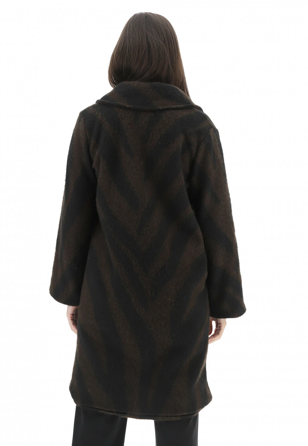 Cappotto Doppiopetto Zebrato Age Donna - immagine 15