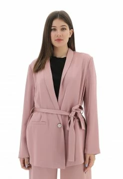 Giacca Pink Pepper Elegante Effettto Morbido Donna