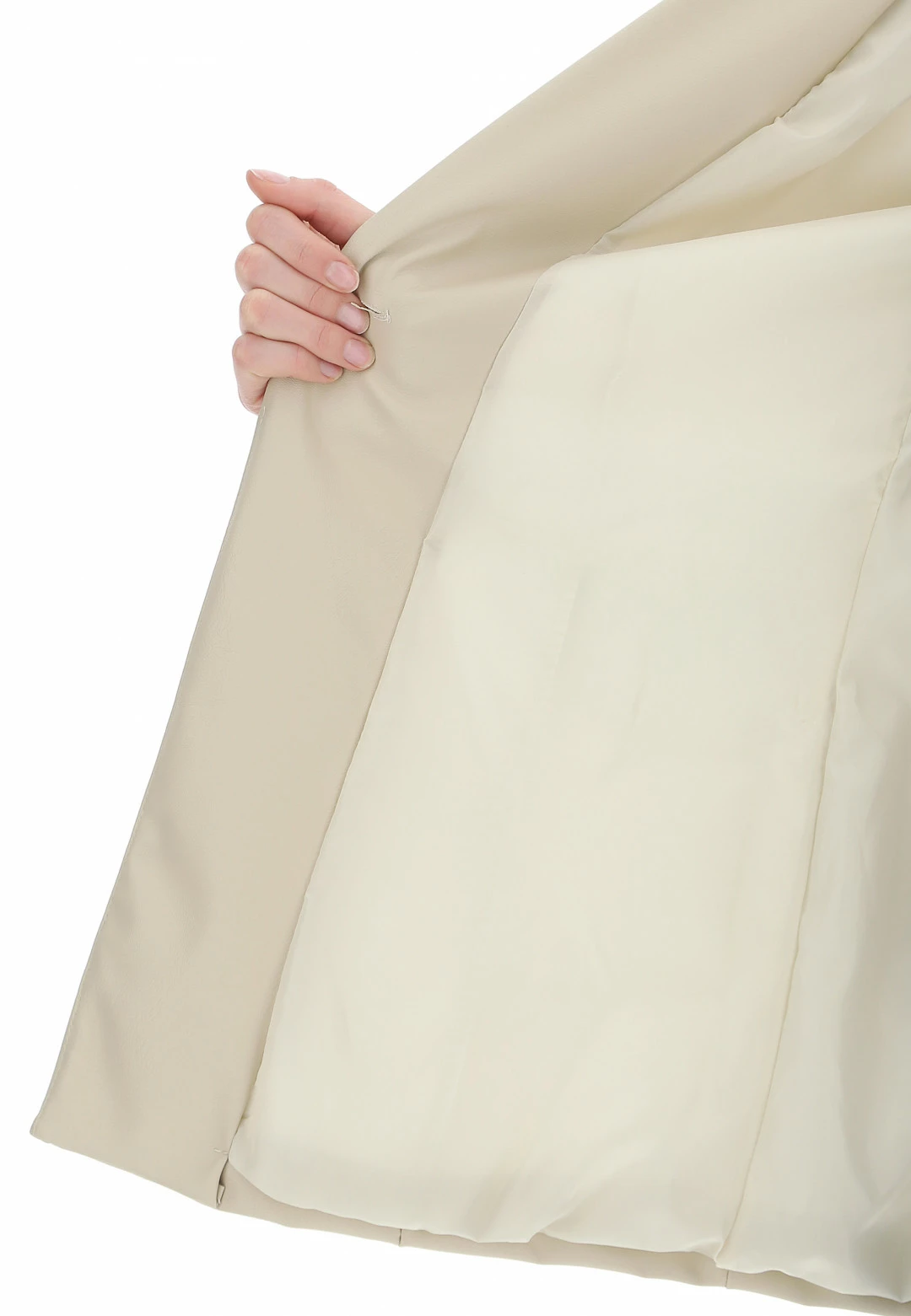 VIC BEE Blazer Similpelle Un Bottone Vicbee - immagine 6