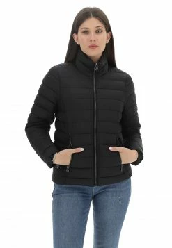 Giubbotto Con Collo A Fascia Clinchberry E Patch Logo