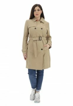 Trench Doppio Petto Tom Tailor Con Cintura