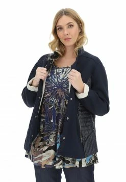 METEORE Giubbino In Neopreme Con Inserti Trapuntati