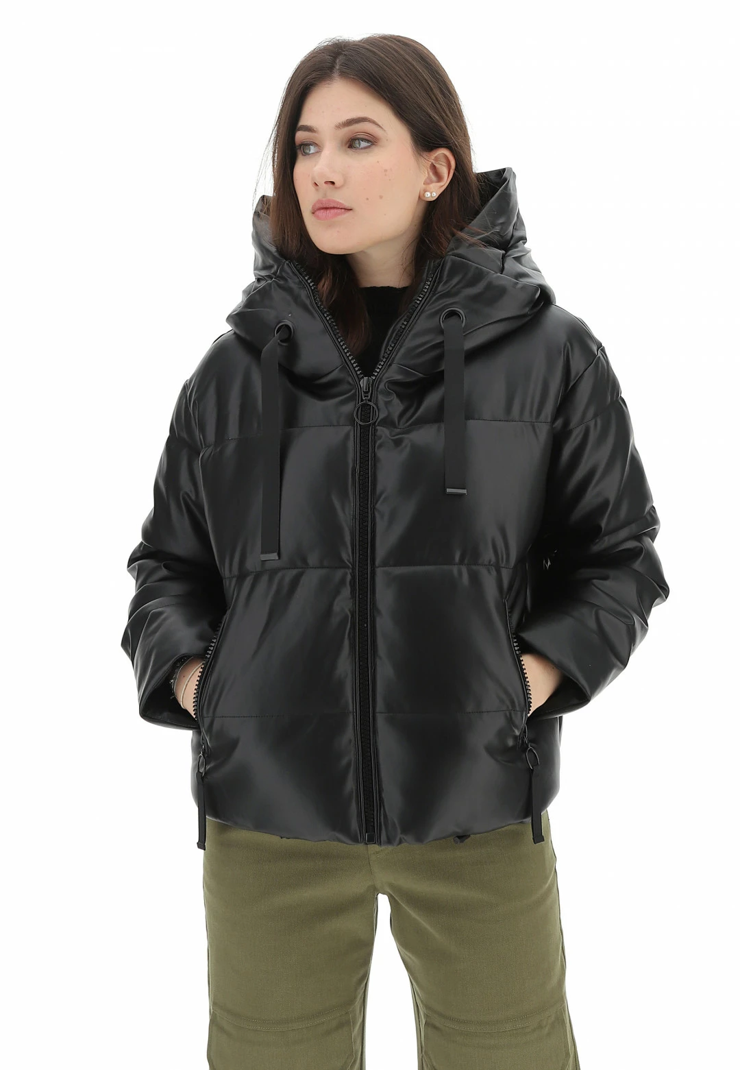 Giubbino Similpelle Imbottito Softy