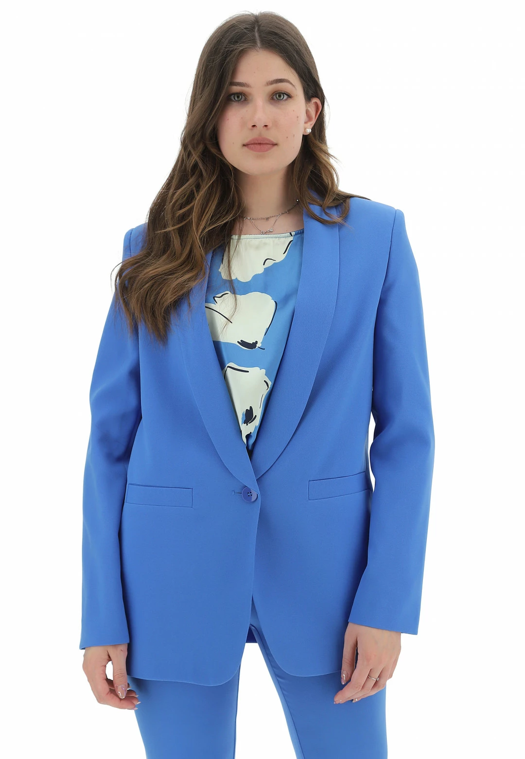 Amne' Giacca 1 Bottone In Tessuto Tecnico Amnè Donna - immagine 7