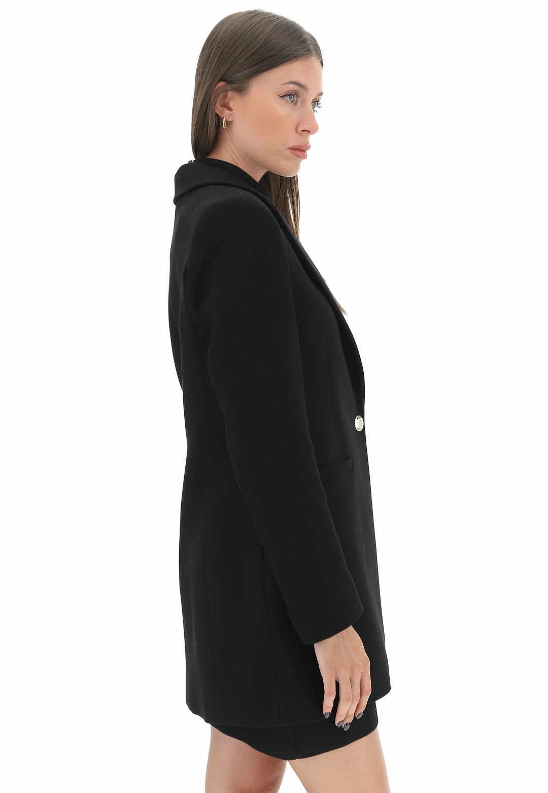 Giacca Lunga Strutturata Eks - immagine 8