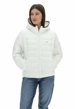 Tommy Hilfiger Jeans Giubbino Imbottito Con Cappuccio Tommy Jeans Con Bordi Loggatti