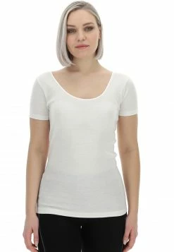T-shirt Liscia Lana Cotone Ragno